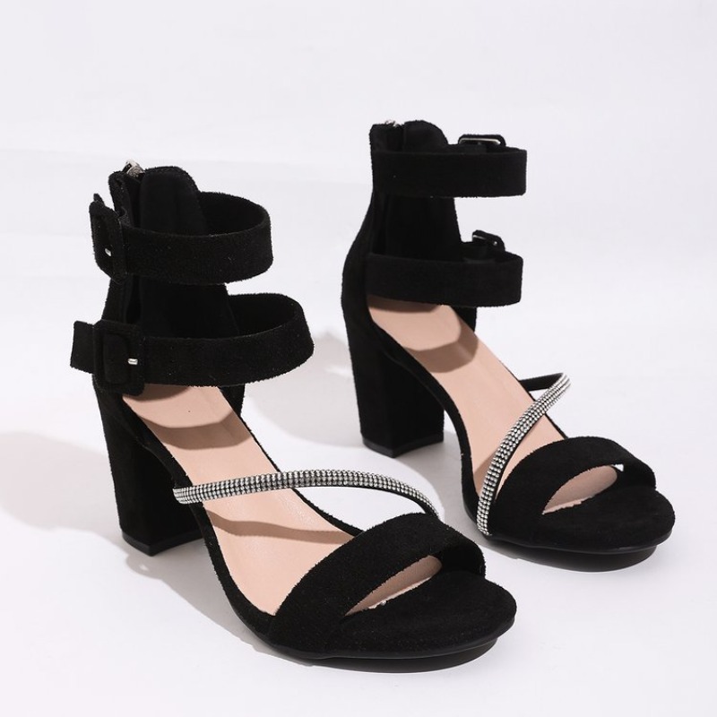 Peep Toe Heels - 2026 صنادل نسائية صيفية بمقدمة مفتوحة