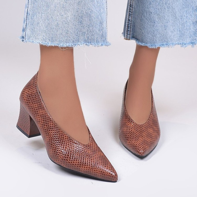 Women Shoes Quick Delivery - أحذية نسائية بكعب عالٍ، كعب سميك،