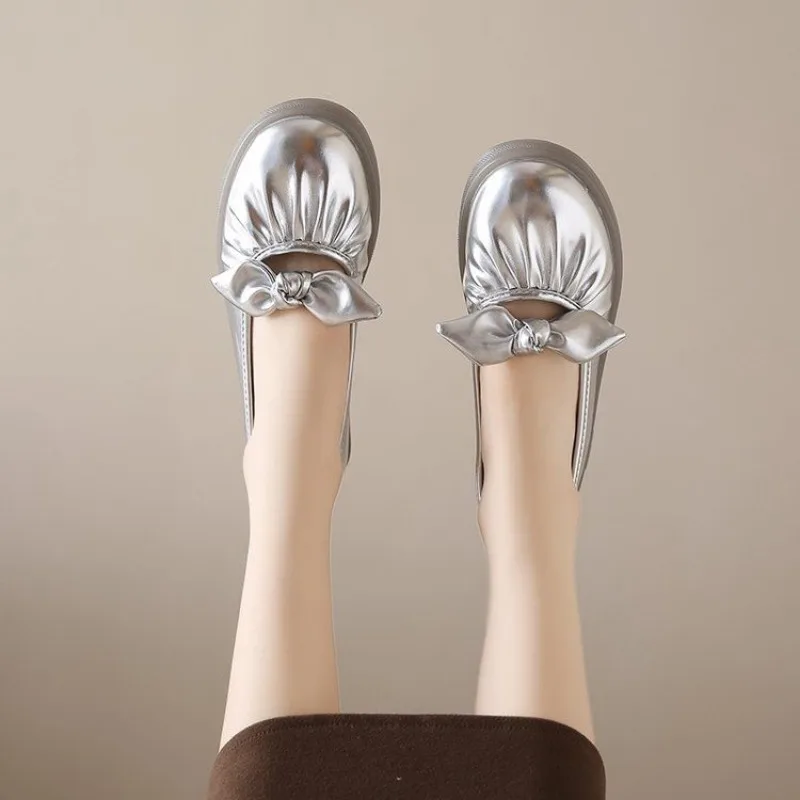 Women Shoes Quick Delivery - كعب منخفض أنيق مع أحذية على