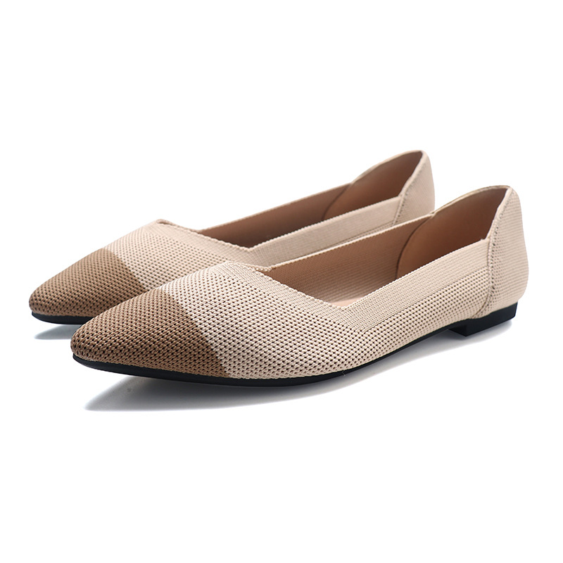 Pointed Toe Flat - أحذية نسائية مسطحة أنيقة للربيع والصيف