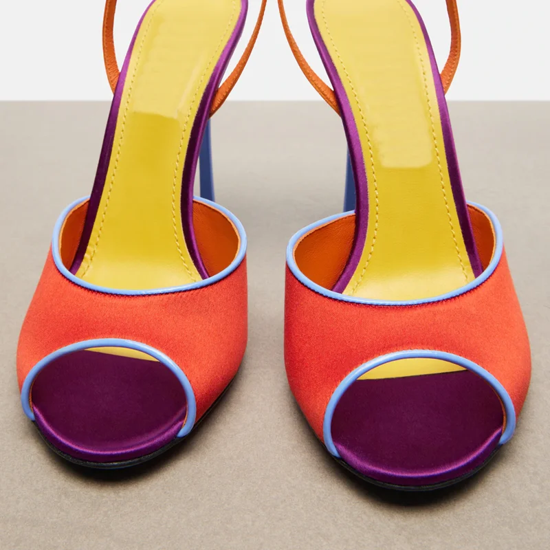 صنادل نسائية عصرية جديدة بتصمي - مراجعة Peep Toe Heels وسعره