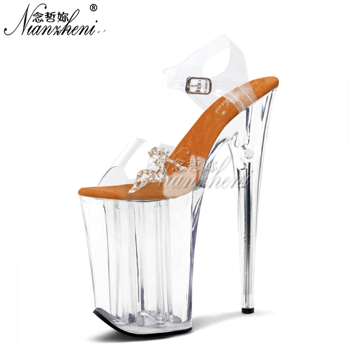 صنادل نسائية بكعب عالٍ 23 سم ( - مراجعة Women Shoes Model وسعره