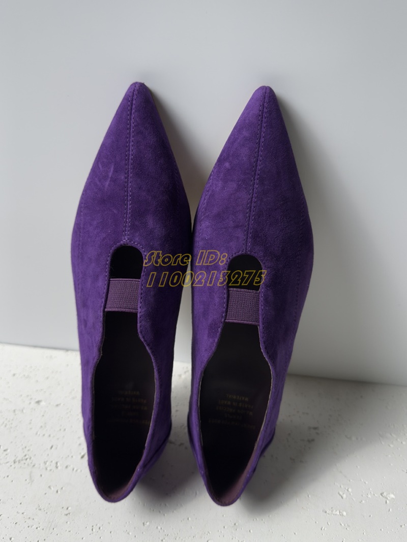 الأرجواني الجلد المدبوغ مدبب ت - مراجعة Women Shoes Winter وسعره
