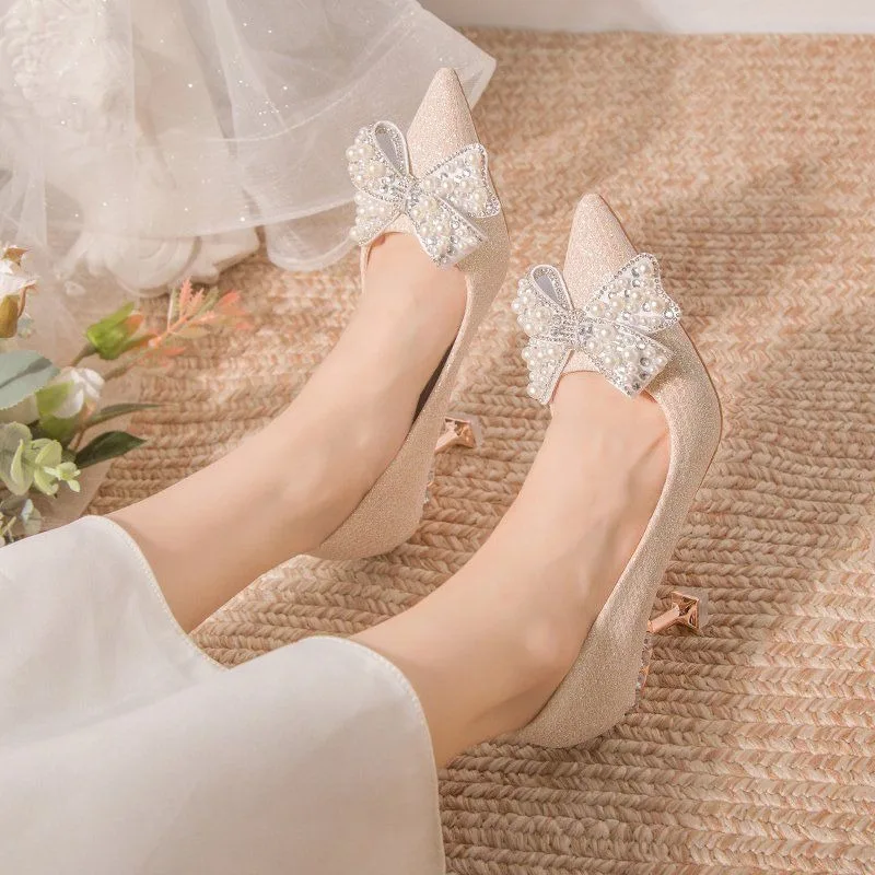 خنجر أشار تو مضخات الزفاف العر - مراجعة Women Shoes Quick Delivery وسعره