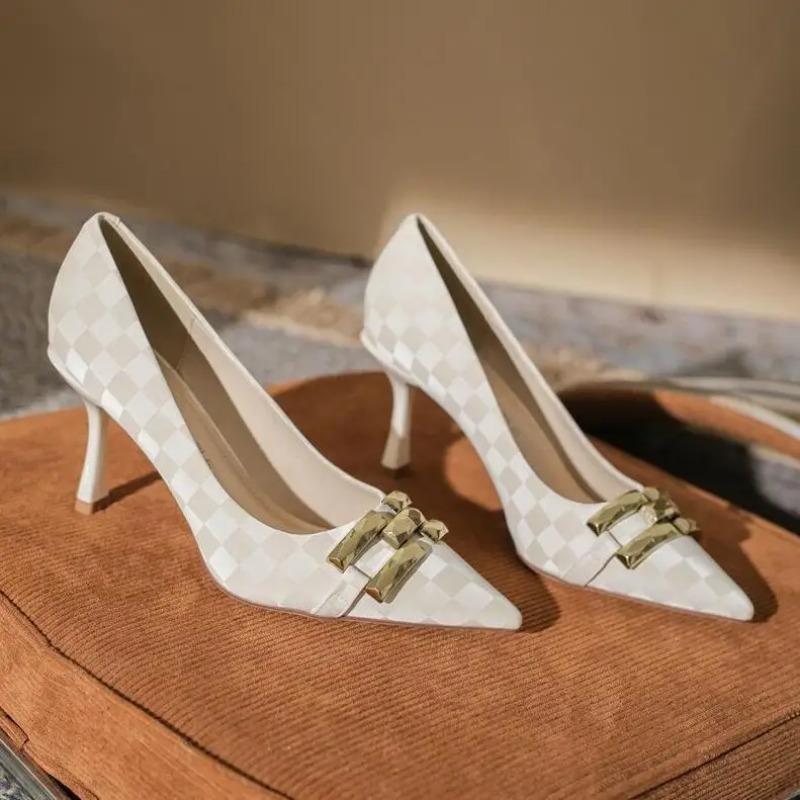 مكتب بكعب متوسط حذاء أسود للنس - مراجعة Women Shoes Quick Delivery وسعره