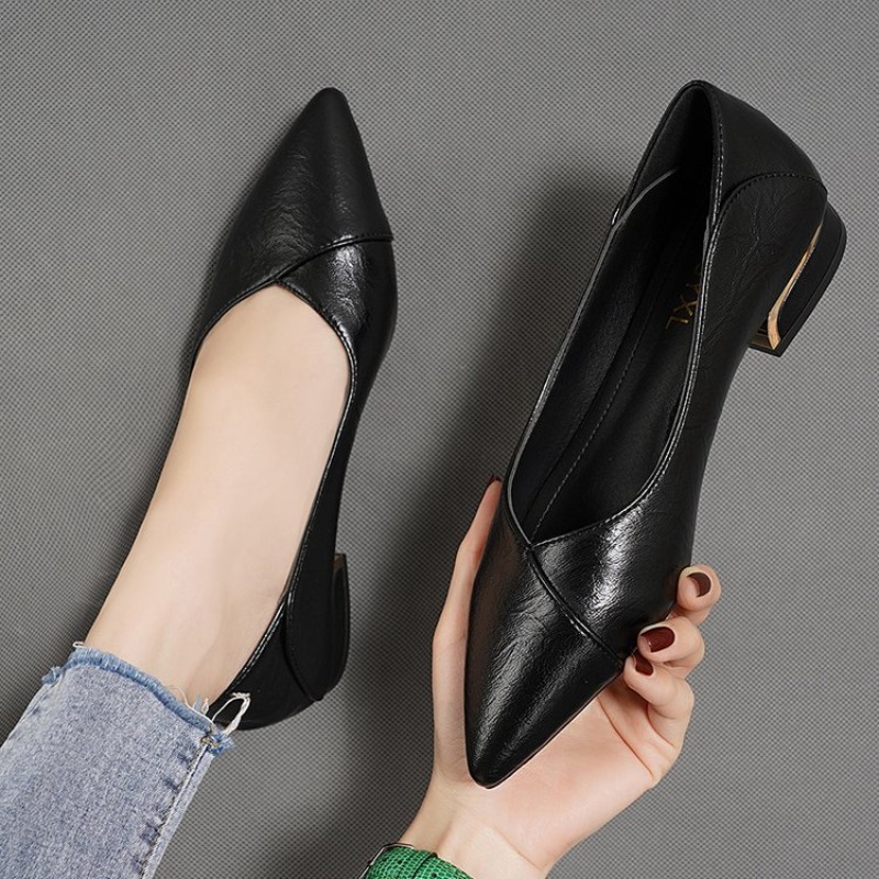 أحذية نسائية جلدية جديدة لربيع - مراجعة Women Shoes Casual وسعره