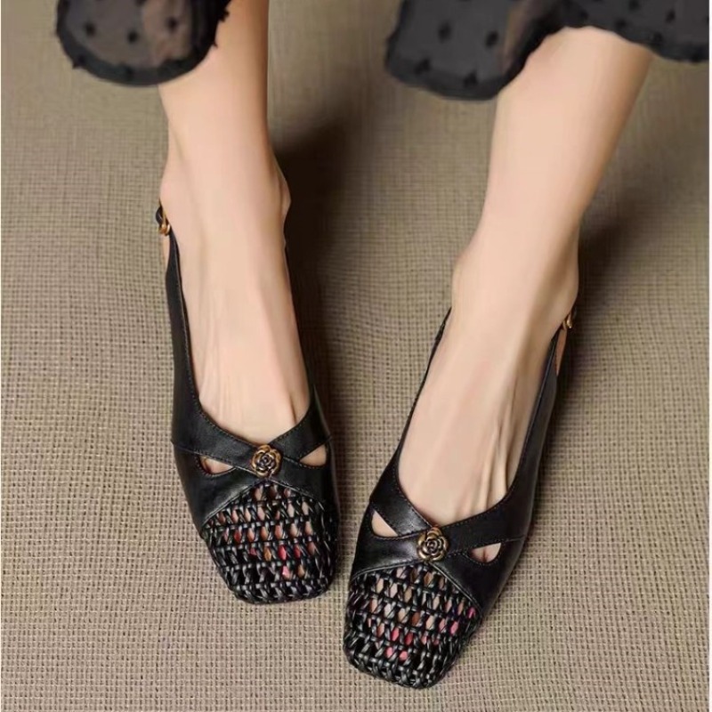 صندل نسائي بمقدمة مغلقة على ال - مراجعة Women Shoes Model وسعره