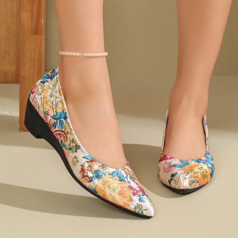 أحذية نسائية بكعب منخفض 4 سم ب - مراجعة Women Shoes Xxl وسعره