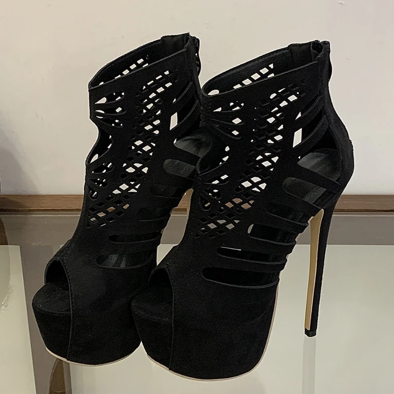 Eilyken مثير رقيقة عالية الكعب - مراجعة Peep Toe Heels وسعره