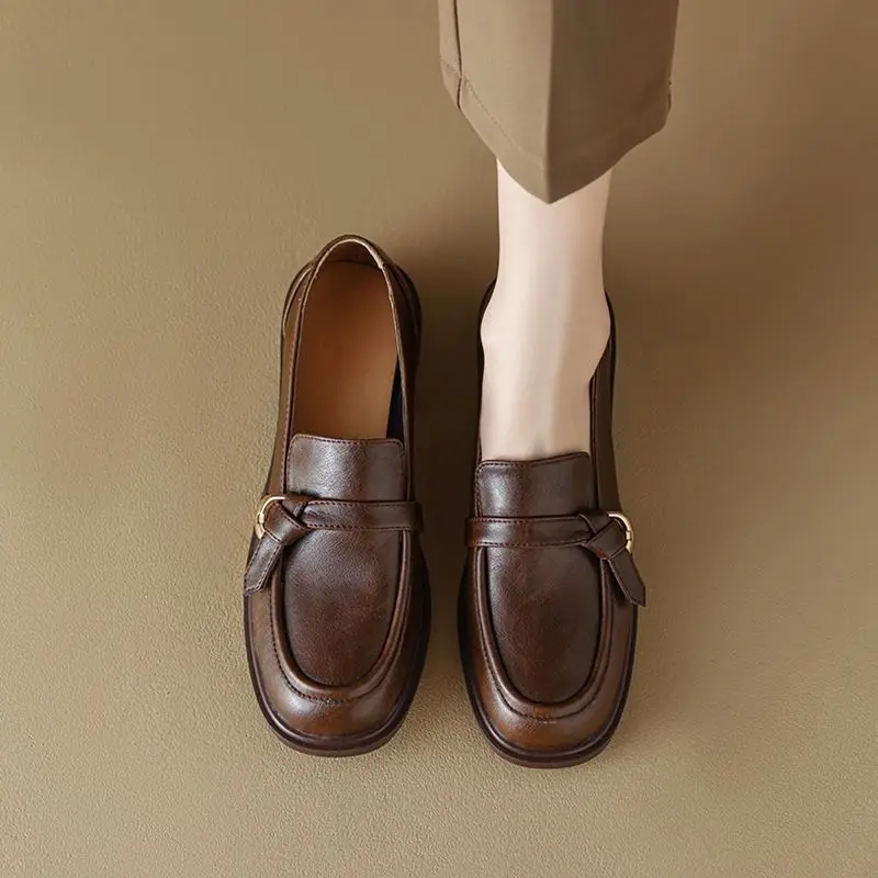 أحذية بمقدمة مربعة بكعب متوسط  - مراجعة Women Shoes Quick Delivery وسعره
