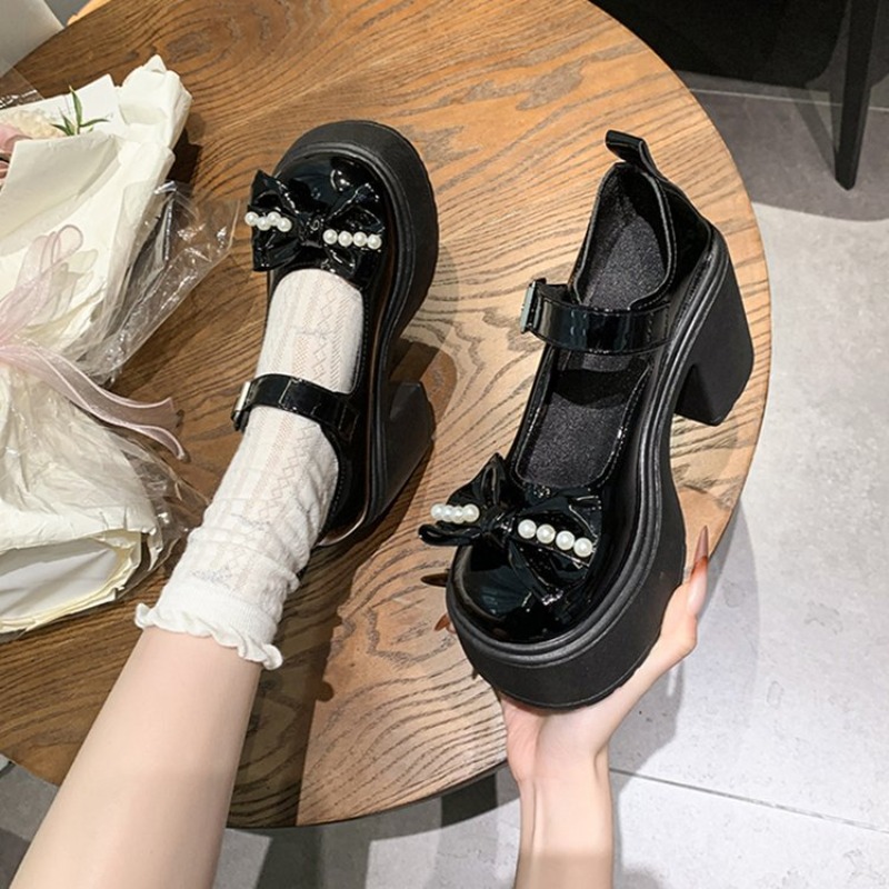 أحذية لوليتا 2026 سوداء بكعب ع - مراجعة Women Shoes Casual وسعره