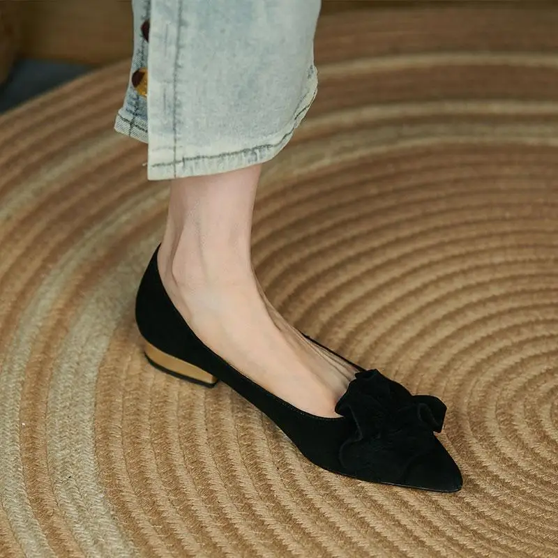 حذاء كاجوال جلدي فاخر للنساء ب - مراجعة Women Shoes Quick Delivery وسعره