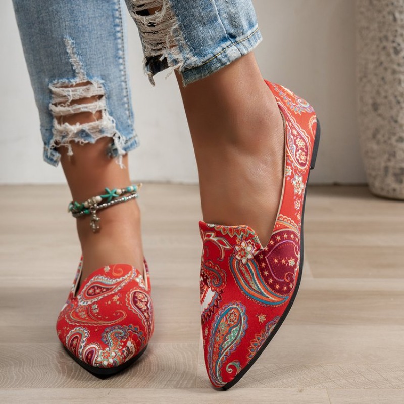 أحذية نسائية جديدة للخريف عصري - مراجعة Pointed Toe Flat وسعره