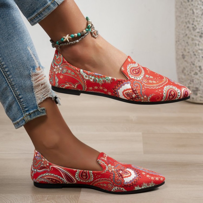 أحذية نسائية جديدة للخريف عصري - مراجعة Pointed Toe Flat وسعره