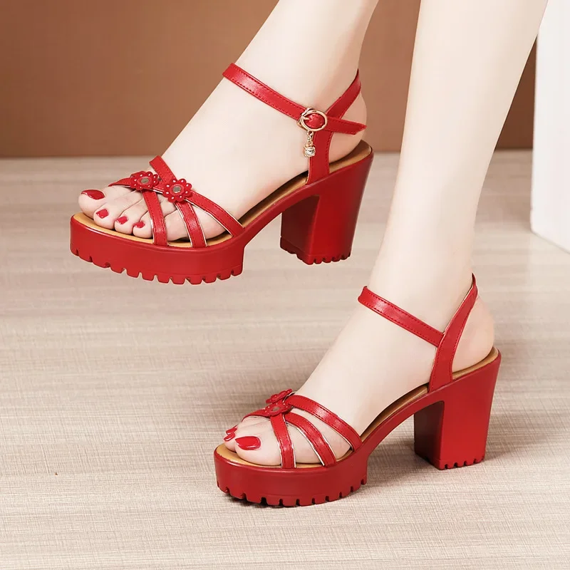 صنادل نسائية أنيقة بكعب عالٍ م - مراجعة Women Shoes Model وسعره